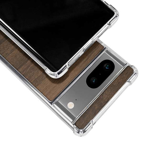 Kona Wood Google Pixel 8a Clear Case